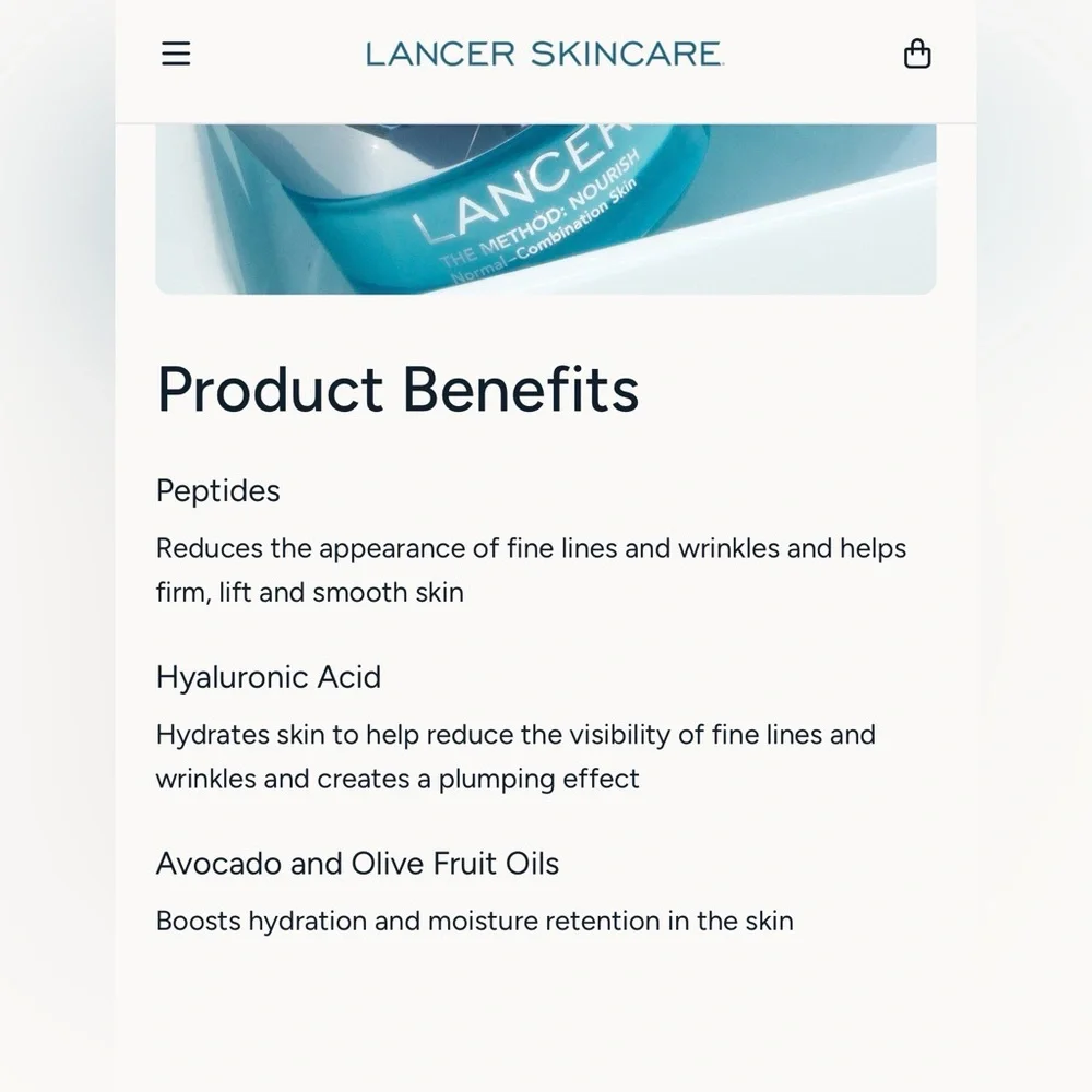 Lancer‎ The Method: Nourish 1.7 oz